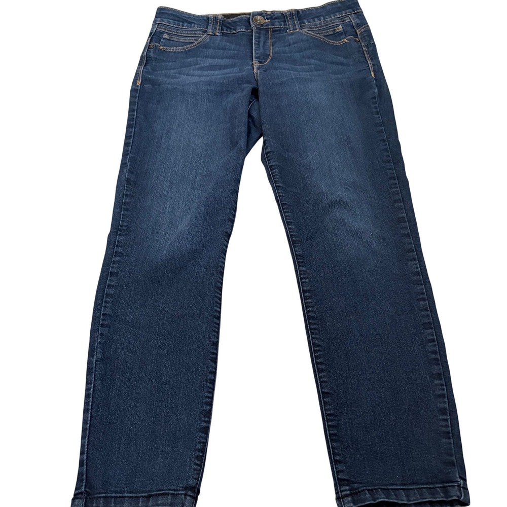 Democracy Absolution Booty Lift Skinny Jeans Dark Wash Indigo Womens 10